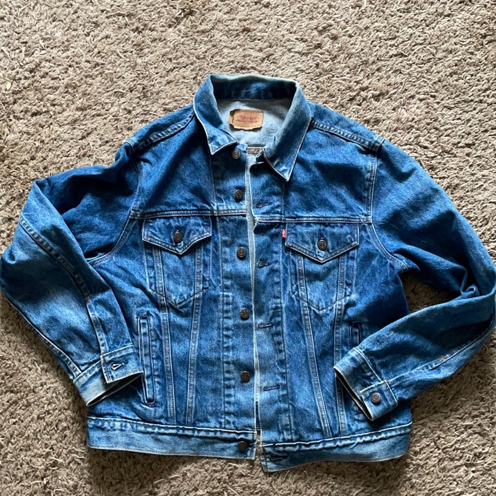vintage 70506 levi’s jean jacket